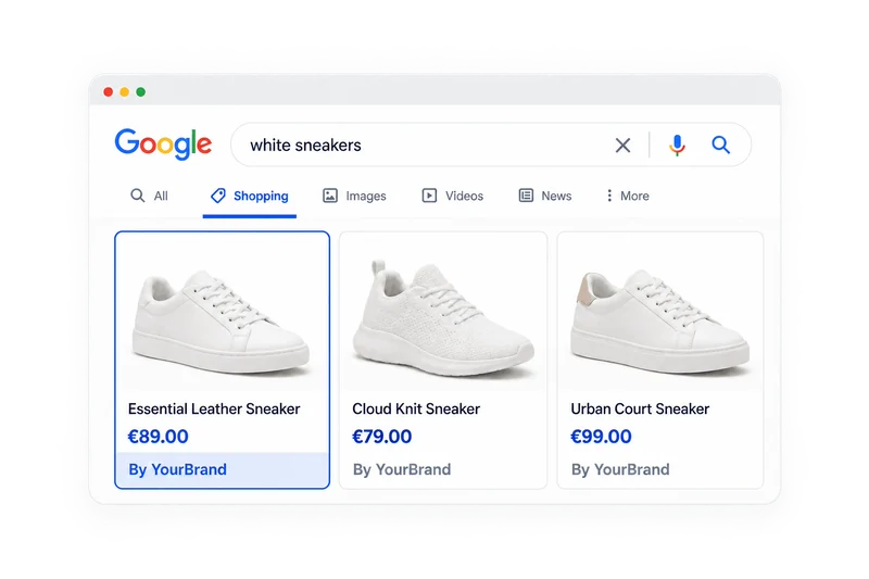 Reclame Google Shopping marcate cu „Prin BrandulTău”