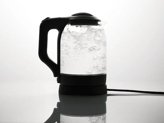 Fierbător electric din sticlă, 1,7 L